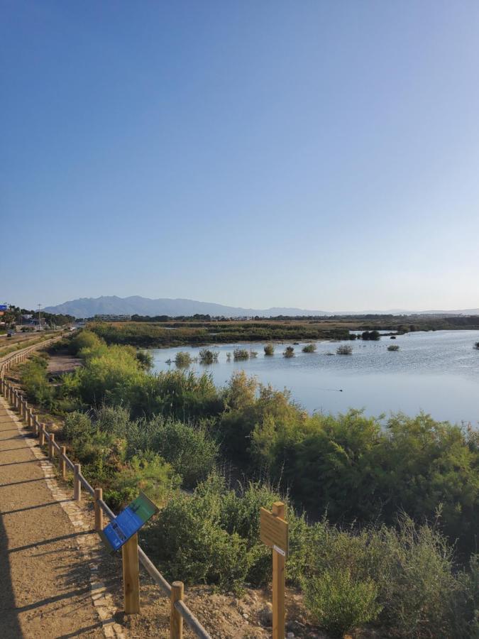 Bajo En Primera Linea De Vera-Playa Con Piscina Privada! Bagian luar foto
