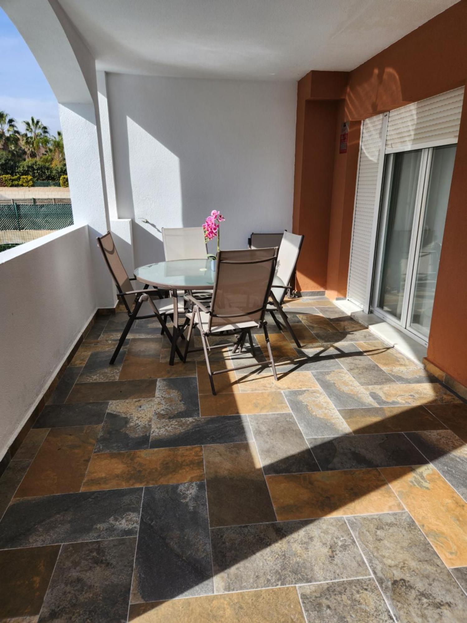 Bajo En Primera Linea De Vera-Playa Con Piscina Privada! Bagian luar foto