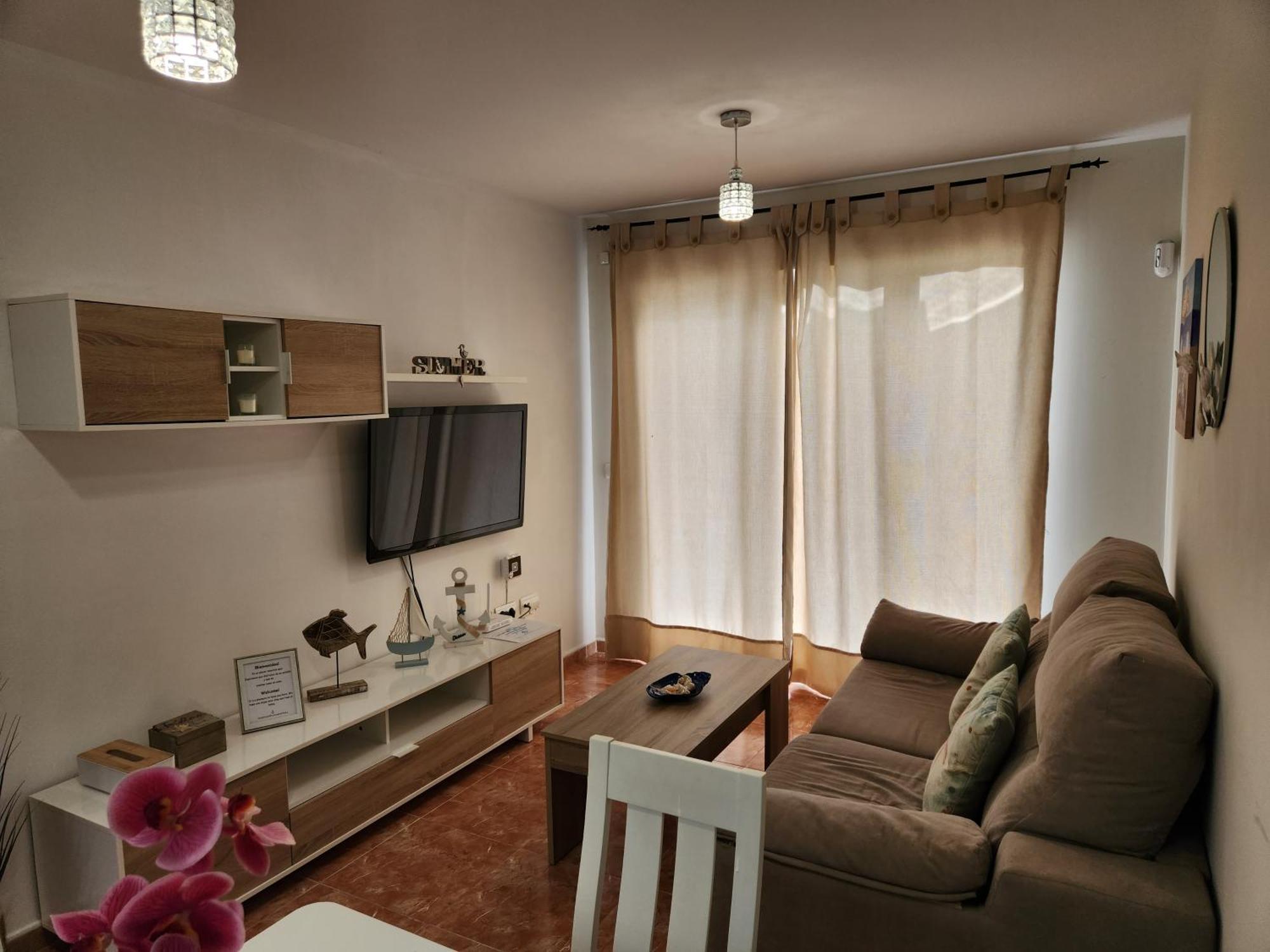 Bajo En Primera Linea De Vera-Playa Con Piscina Privada! Bagian luar foto