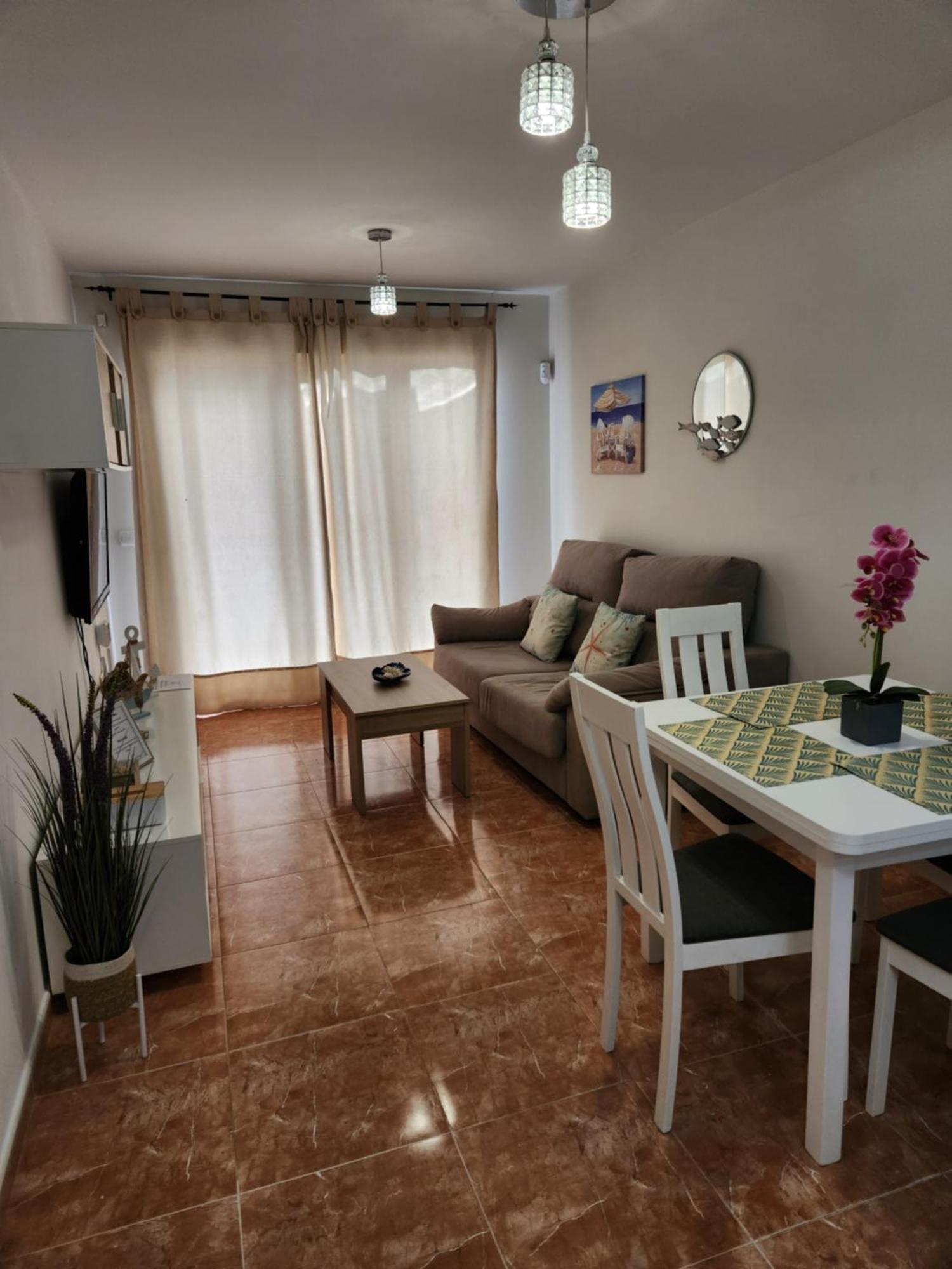 Bajo En Primera Linea De Vera-Playa Con Piscina Privada! Bagian luar foto