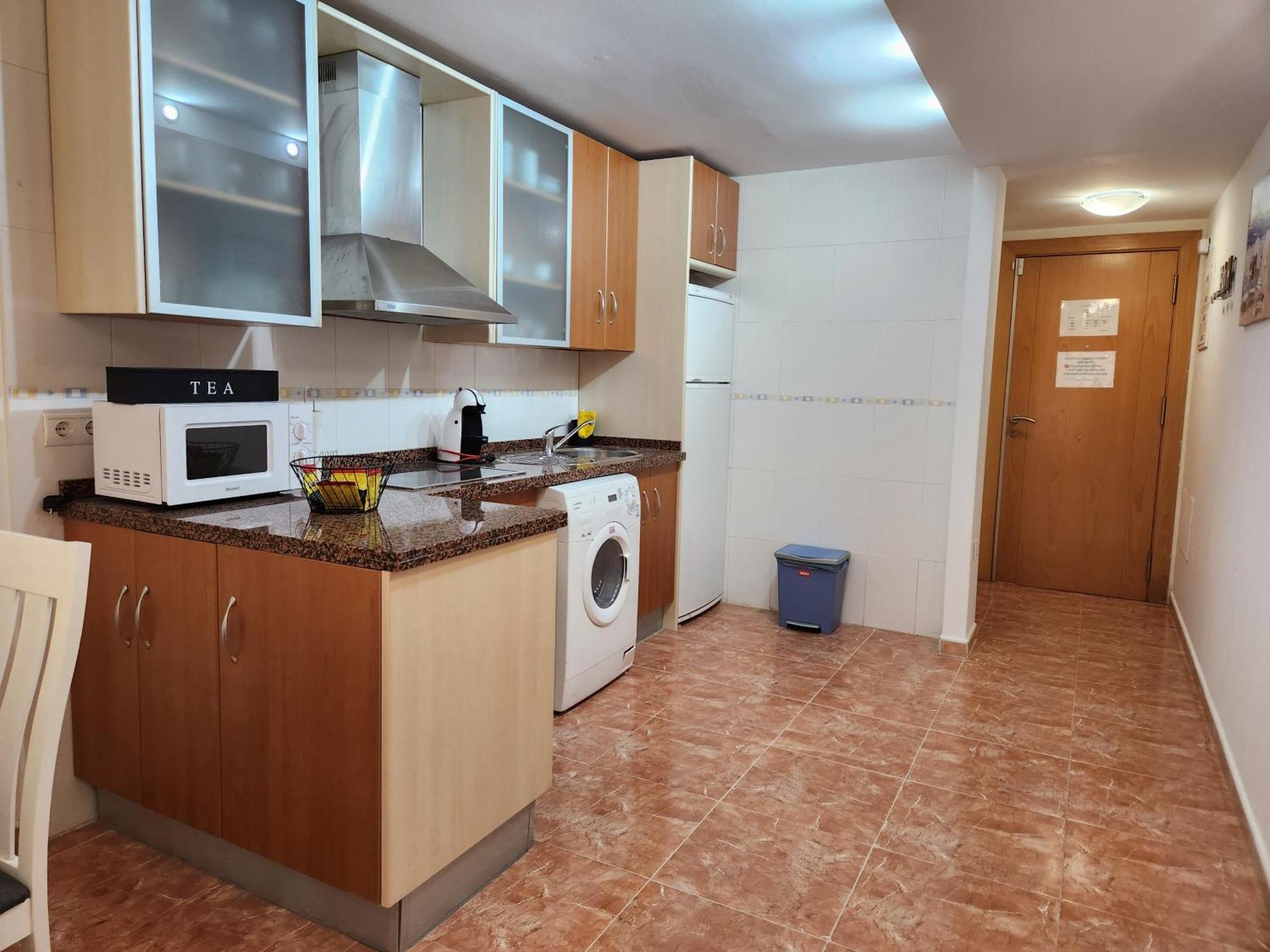 Bajo En Primera Linea De Vera-Playa Con Piscina Privada! Bagian luar foto