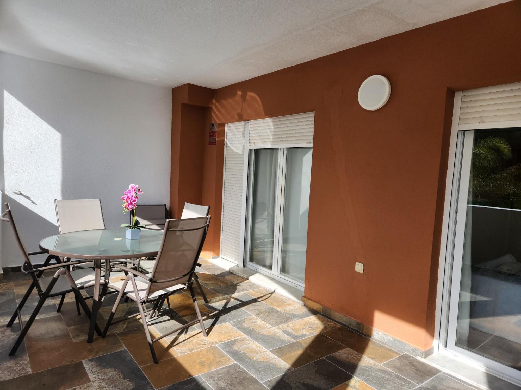 Bajo En Primera Linea De Vera-Playa Con Piscina Privada! Bagian luar foto