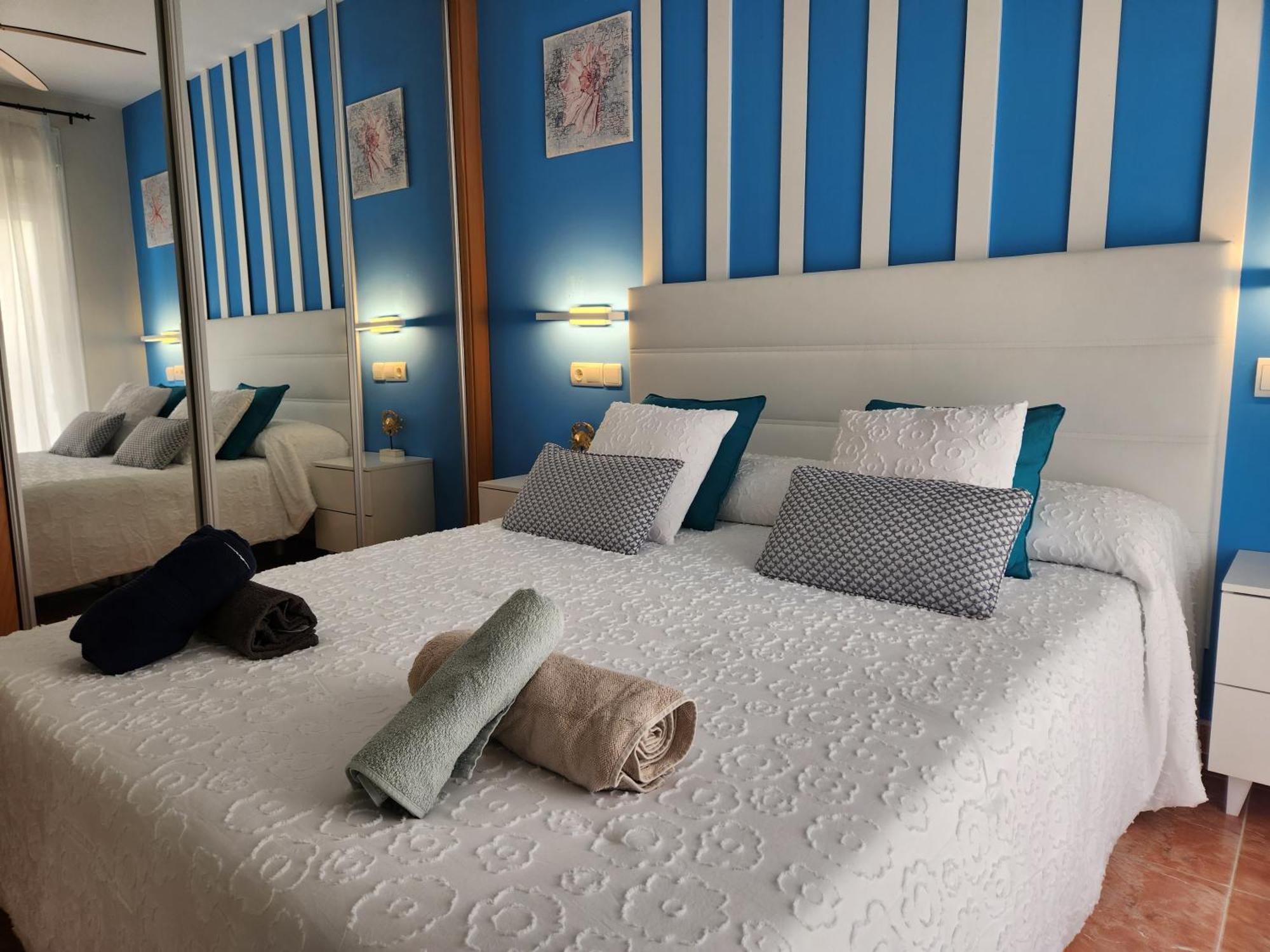 Bajo En Primera Linea De Vera-Playa Con Piscina Privada! Bagian luar foto