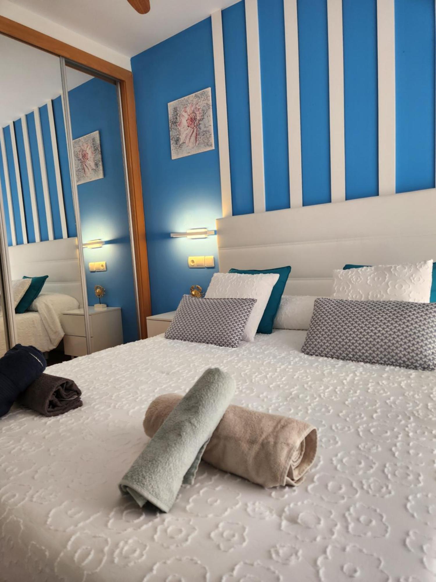 Bajo En Primera Linea De Vera-Playa Con Piscina Privada! Bagian luar foto