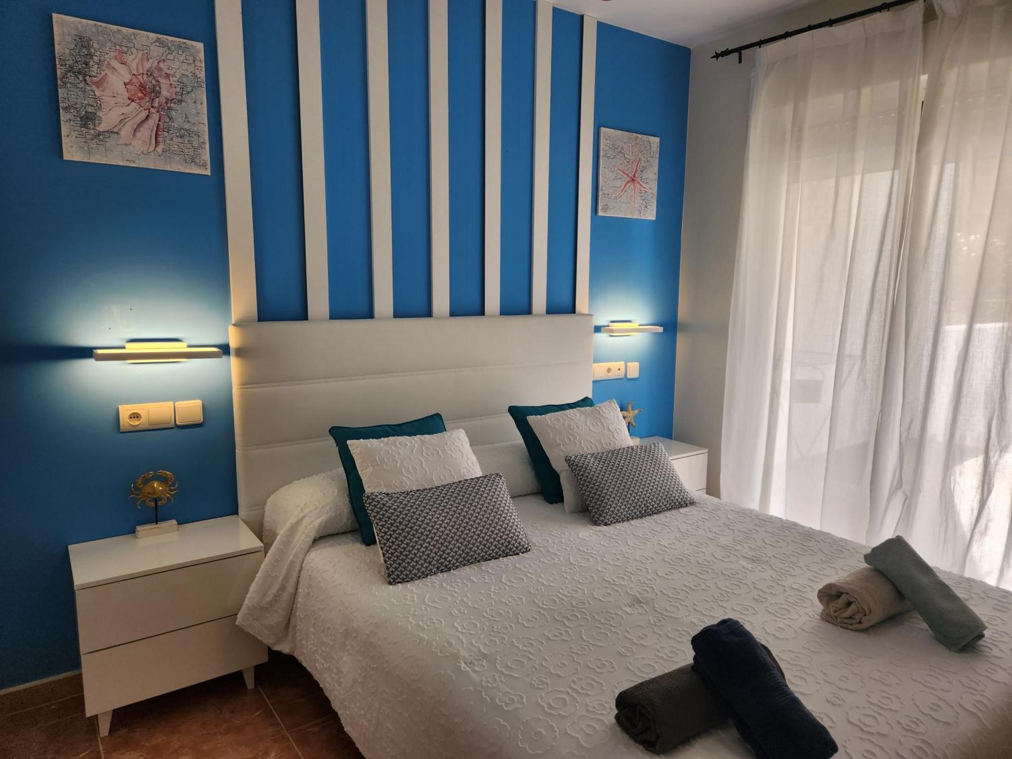 Bajo En Primera Linea De Vera-Playa Con Piscina Privada! Bagian luar foto